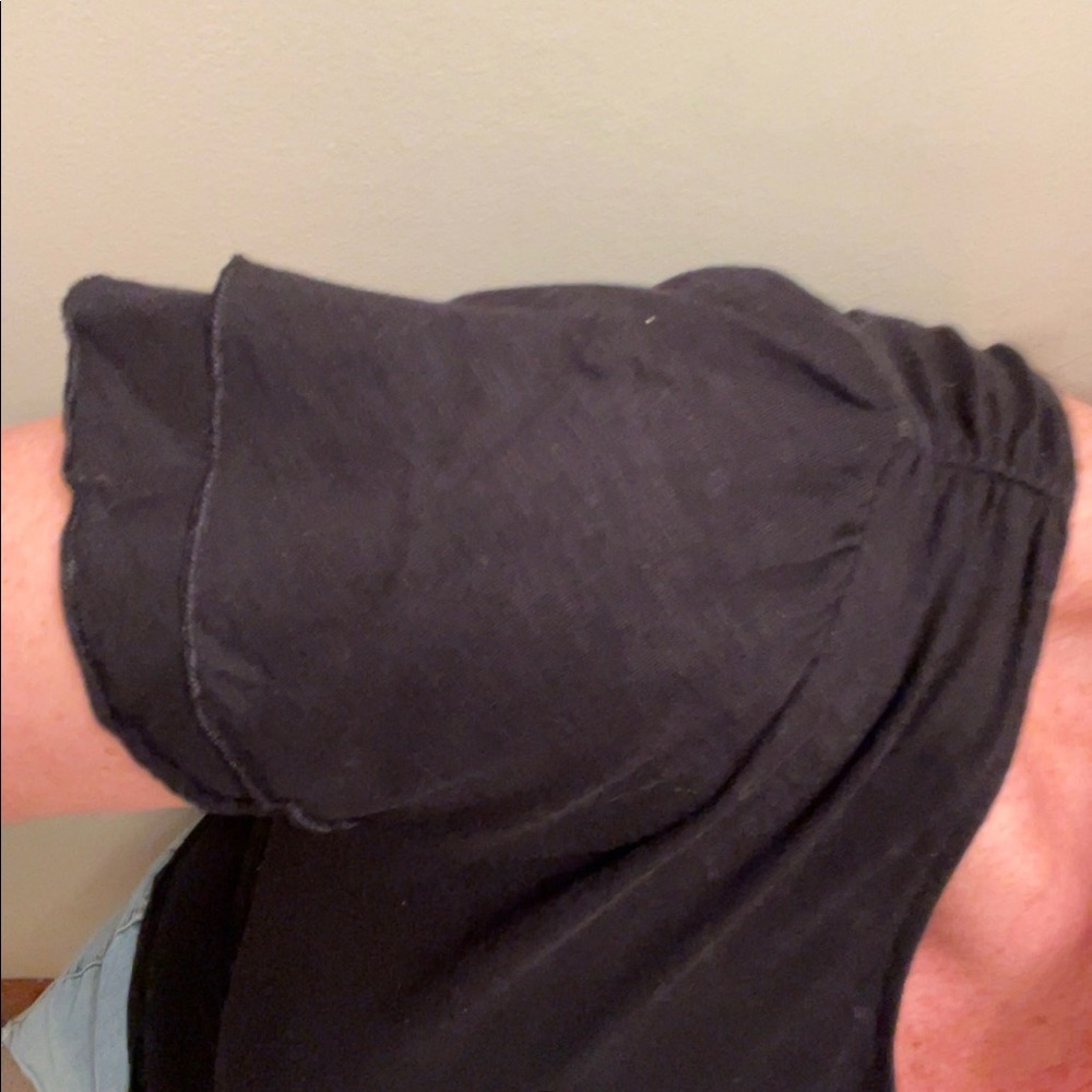Express Black One Shoulder Top - Picture 3 of 3